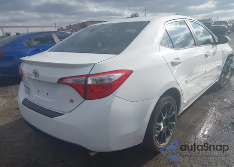 2016 Toyota Corolla S W/Special Edition Pkg z USA, uszkodzony, nr VIN 2T1BURHE5GC495345